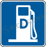 Diesel Fuel Sign