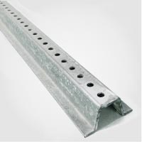 Galvanized Steel U-Channel Sign Post