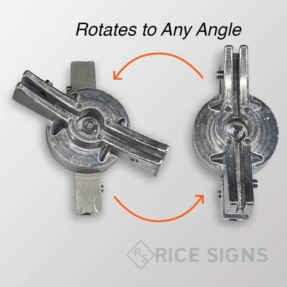 Heavy Duty Adjustable Crosspiece for Street Name Signs