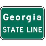 State Line Sign