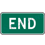 End Auxiliary Sign