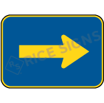 Single Arrow Sign