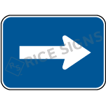 Single Arrow Sign