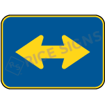 Double Arrow Sign