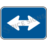 Double Arrow Sign