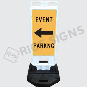 Portable Event Parking Sign Double Sided