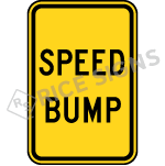 Speed Bump Sign