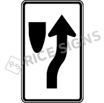 Keep Right Symbol Sign