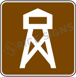 Lookout Tower Sign