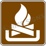 Campfires Sign