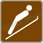 Ski Jumping Sign