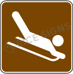 Sledding Sign