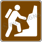 Climbing Sign