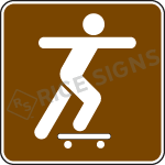 Skateboarding Sign