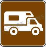 Recreational Vehicle Site Sign