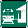 Light Rail Transit Station Signs