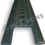 2# Per Foot Green Steel U-Channel Sign Posts