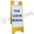 Custom Folding Sign Double Sided