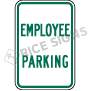 Employee Parking Signs