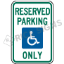 Michigan Reserved Parking Only Signs