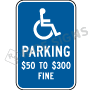 Missouri Parking 50 To 300 Fine Signs