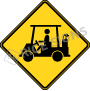 Golf Cart Signs