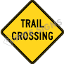 Trail Crossing Signs