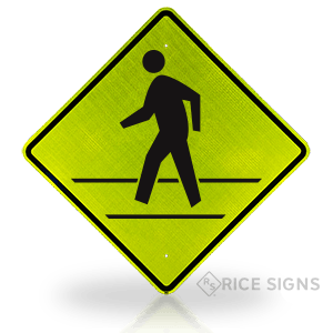 Pedestrian Crosswalk Signs