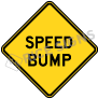 Speed Bump Signs