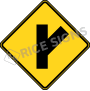 Side Road Right Angle Signs