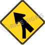 Entering Roadway Merge Signs