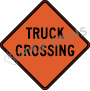 Truck Crossing Signs