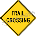 Trail Crossing Sign