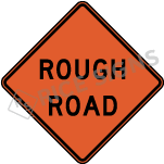 Rough Road Sign